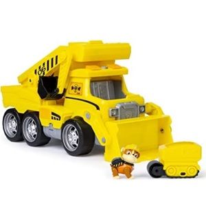 Paw Patrol- Ultimate Rescue Construction Truck- Lights, Sounds & Mini Vehicle